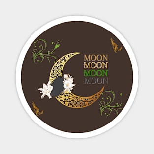 moon t shirt Magnet